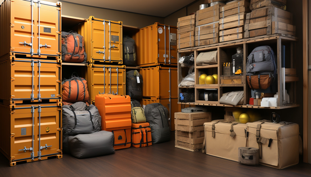 Plus de place avec un garde-meuble